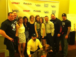 Photo of Rescue Ink Stars at the Pre Westminster Fashion Show