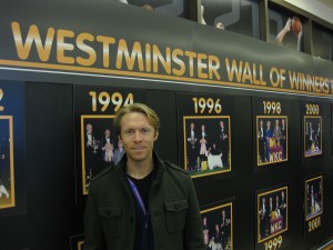 Photo of Dr Mahaney at Westminster Wall of Winners 2010