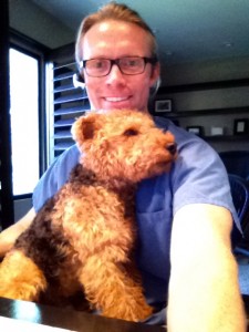 Photo of Cardiff and Dr Patrick Mahaney Participate in Bark Out Loud Weekly Chat