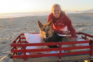 Photo of Rory and Nike at the Beach